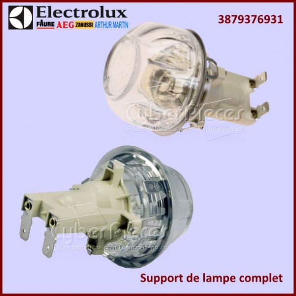 Support de lampe complet Electrolux 3879376931 CYB-157735