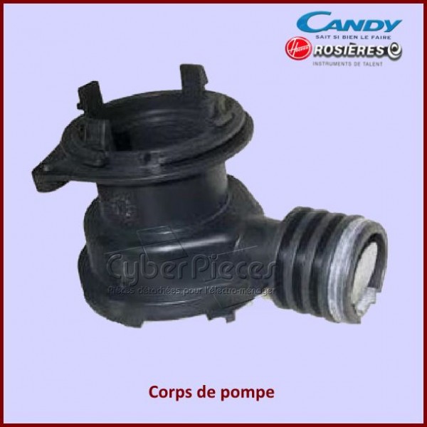 Corps de pompe de vidange Candy 91600290 CYB-254403