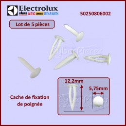 Cache des fixations de poignée Electrolux 50250806002 CYB-109086