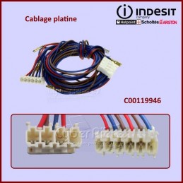 Cablage carte électronique Indesit C00119946 CYB-113007