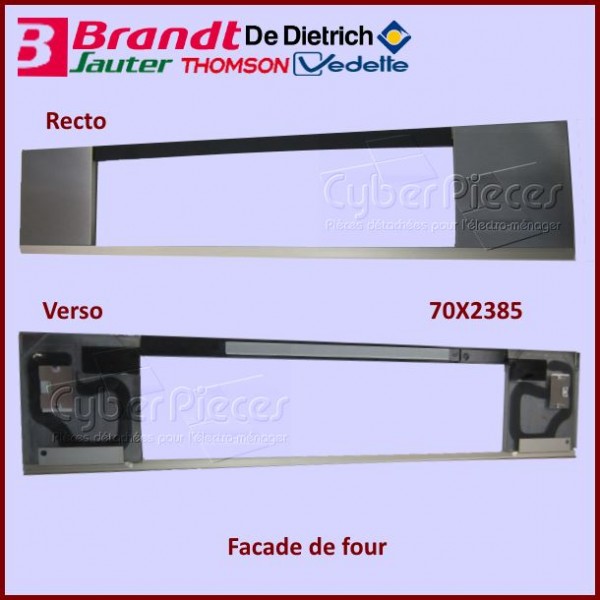 Bandeau d'habillage de four Brandt 70X2385 CYB-236980