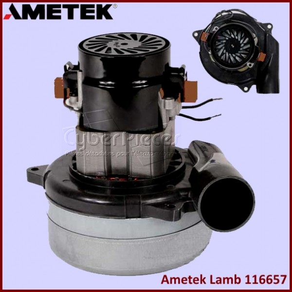 Moteur pour aspirateur 1400 Watt 230 V Ametek pour SORMA 530