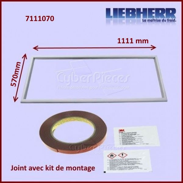 Kit Joint De Porte avec adhésif Liebherr 7111070 GA-355445