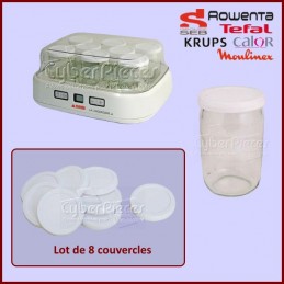 Lot De 8 Couvercles pour Yaourtière SS-989691***épuisé*** CYB-027304
