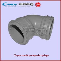 Tuyau coudé pompe de cyclage Candy 41015227 CYB-254922