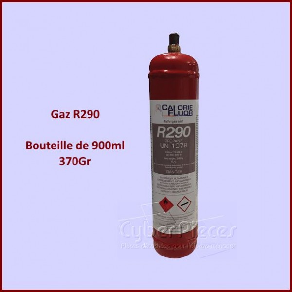 R290 bouteille de gaz de 900ML - 370G