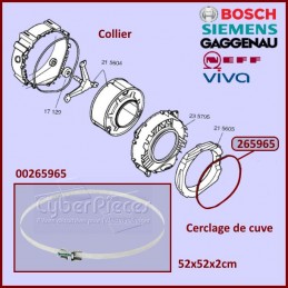 Collier de serrage de cuve Bosch 00265965 CYB-141901