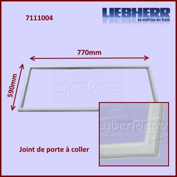 Joint De Porte 590x770mm Liebherr 7111004 Joint De Porte 590x770mm Liebherr 7111004