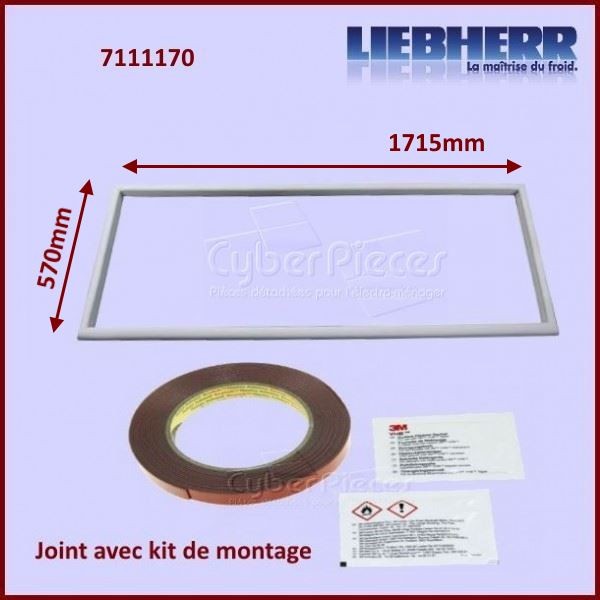 Kit Joint De Porte avec adhésif Liebherr 7111170 GA-044578