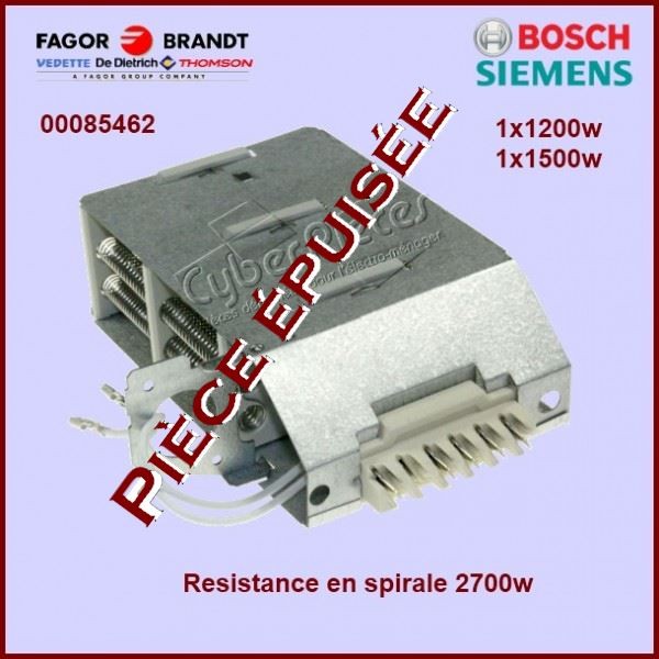 Résistance 2700W Bosch 00085462 CYB-012980
