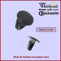 Rivet de plaque mica Whirlpool 481249148016 CYB-197595