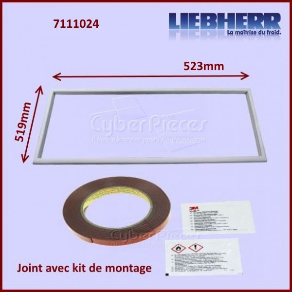 Kit Joint De Porte avec adhésif Liebherr 7111024 GA-370745