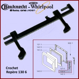 Verrou crochet de porte Whirlpool 480120100333 CYB-175777