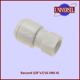 Raccord 3/8x7/16 Uns IG CYB-191043