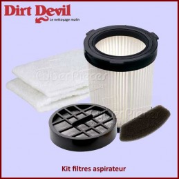 Kit 3 filtres aspirateur Dirt Devil 2610001 CYB-307529