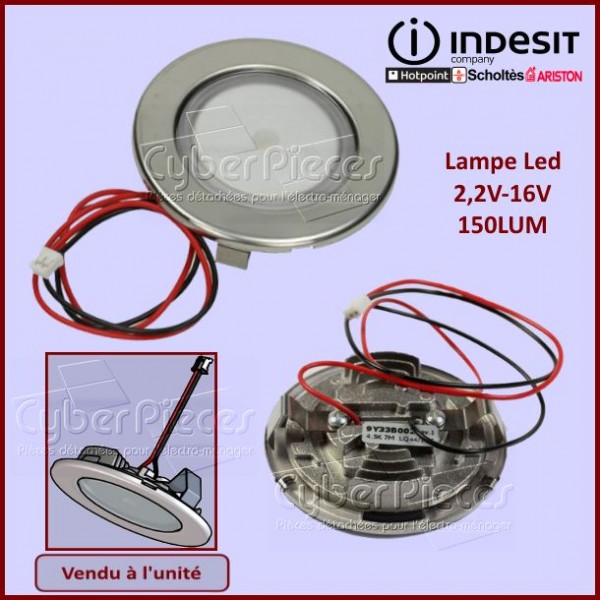 Lampe Led 2,2V-16V-150LUM Indesit C00298772 CYB-287791