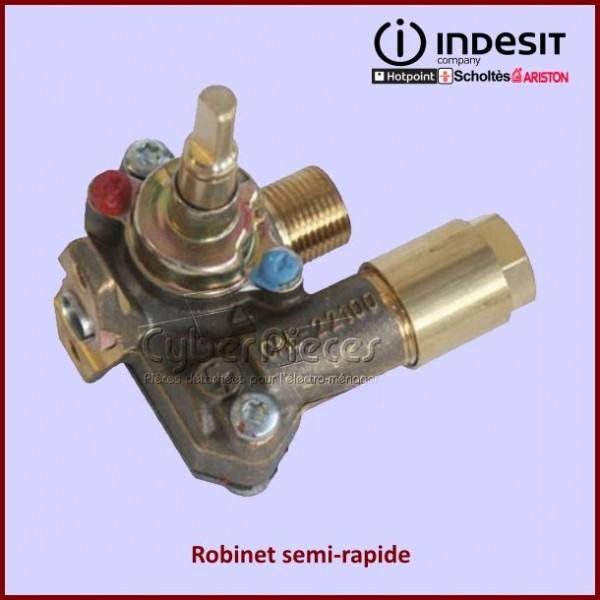 Robinet semi-rapide Indesit C00137324 CYB-336017