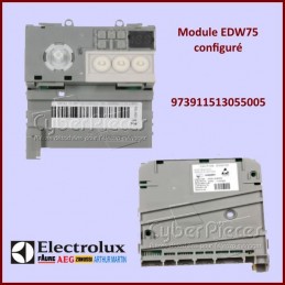 Carte électronique configuré EDW750 Electrolux 973911513055005 CYB-018517