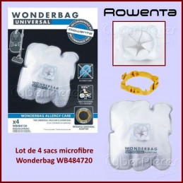 Lot de 4 sacs aspirateur Wonderbag ENDURA WB484720 CYB-211826