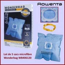 Sacs pour aspirateur universel Wonderbag - lot de 5