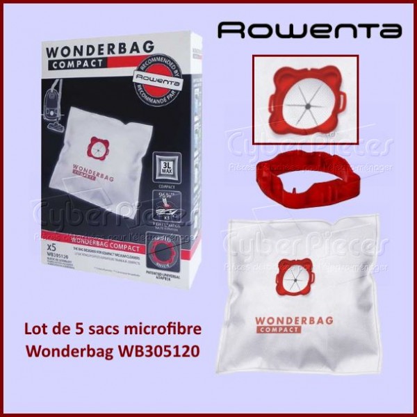 SACS ASPIRATEUR UNIVERSELS WONDERBAG Origine X5