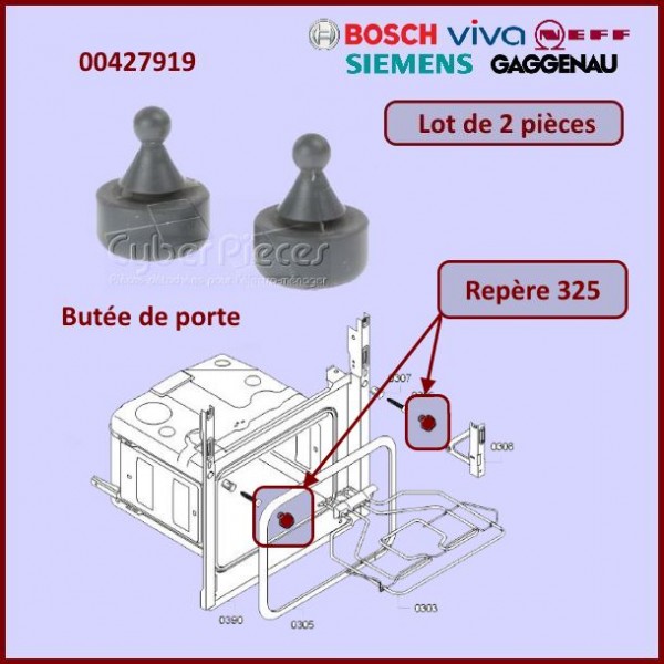 Butée de porte Bosch 00427919 CYB-290494
