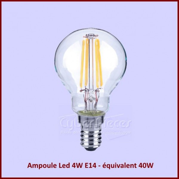 ampoule électrique douille E14 25W 230V ø 25mm