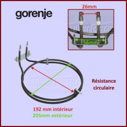 Resistance Circulaire 2200w Gorenje 379201 - 258967 CYB-071598