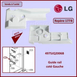 Guide rail assemblé Gauche LG 4975JQ2006B CYB-212397