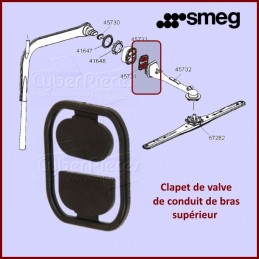 Double valve inverseur SMEG 759130466 CYB-421140