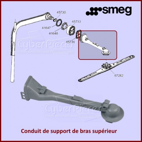 Accessoire pour appareil de lavage Smeg Tuyau de vidange (304285