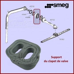 Support du clapet de valve Smeg 761810163 CYB-421201