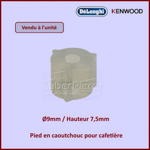 Pied en caoutchouc Delonghi 5313224721 - Pièces cafetière