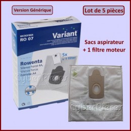 Sac aspirateur RO07 adaptable Rowenta ZR200520 CYB-361729