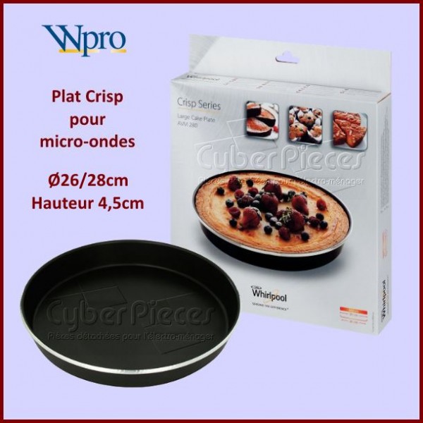 Plat CRISP Diam 28cm Wpro 480131000082 CYB-176873