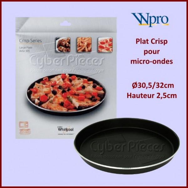 Plat CRISP Diam 30,5cm Wpro 480131000085 CYB-176897