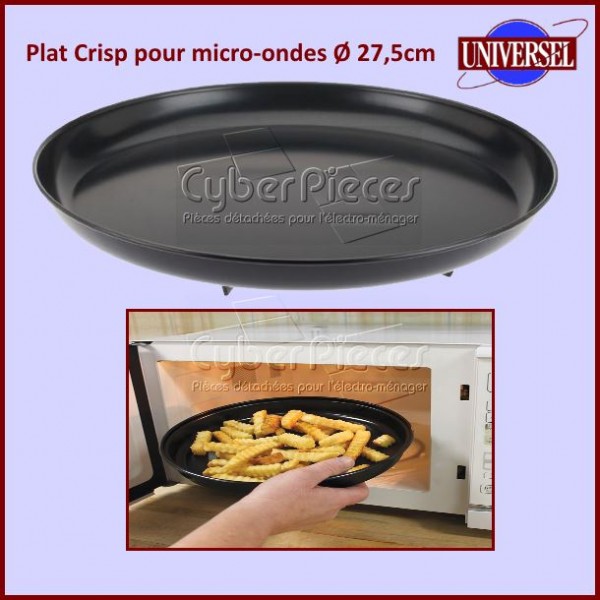 Plat CRISP Diam 27,5cm - Pièces Micro-ondes