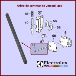 Arbre de commande verrouillage 3370781019 CYB-151092