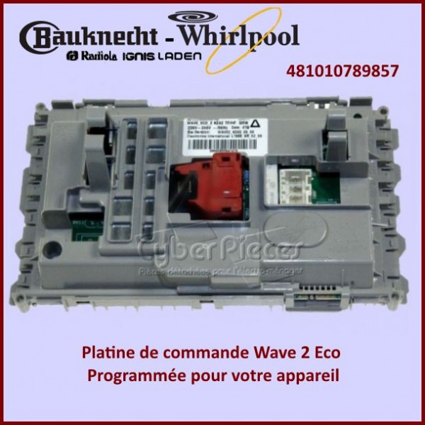 Carte électronique Wave 2 Eco Whirlpool 481010789857 GA-408042