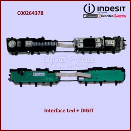 Interface LED + DIGIT Indesit C00264378 CYB-345439