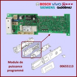 Carte électronique de puissance programmé Bosch 00655113 CYB-370561