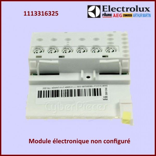 Carte électronique EDW15 non configuré Electrolux 1113316325 CYB-080439