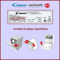 Carte électronique programmée Candy 41029102 CYB-164085