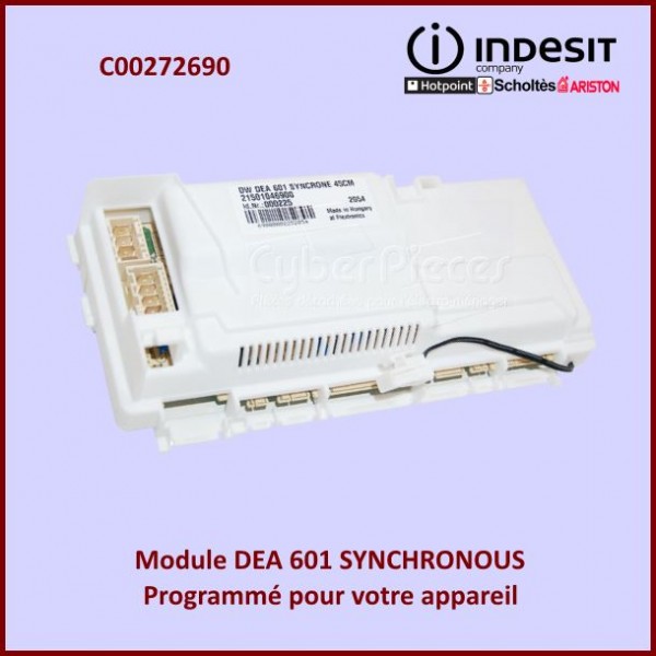 Carte électronique DEA 601 SYNCHRONOUS Indesit C00272690 GA-347624