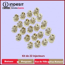 Injecteurs Gaz Butane et Gaz Naturel Indesit C00078775 CYB-050593