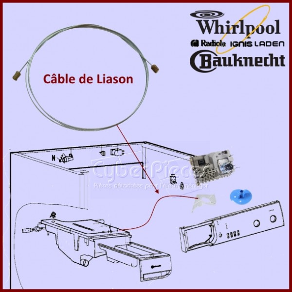 Raccord vidange 19/19 pour Lave-linge Accessoire