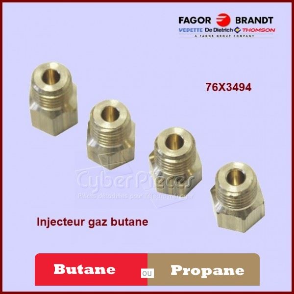 Injecteurs Gaz Butane Brandt 76X3494 CYB-135504