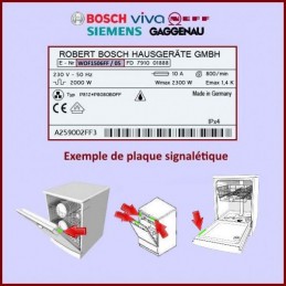 Carte électronique de commande non programmé Bosch 00655487 CYB-266482