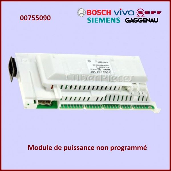 Carte électronique de commande non programmé Bosch 00755090 CYB-398183
