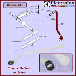 Collecteur extérieur Electrolux 1528059007 CYB-128155